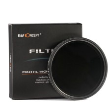 K&F Concept 77mm ND Fader Variable Neutral Density Adjustable 
